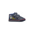 Sneakers primi passi blu con stampa laterale Chicco Gem, Brand, SKU k272000016, Immagine 0